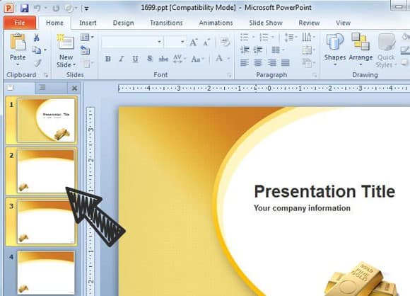 Cara Menuju Slide Tertentu Pada PowerPoint